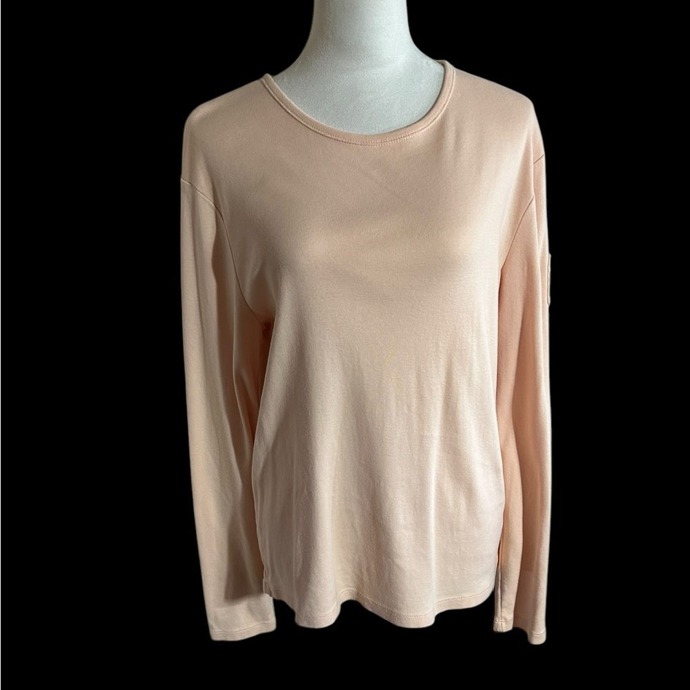 Beautiful Ralph Lauren Women's Long Sleeve Top - Light Pink